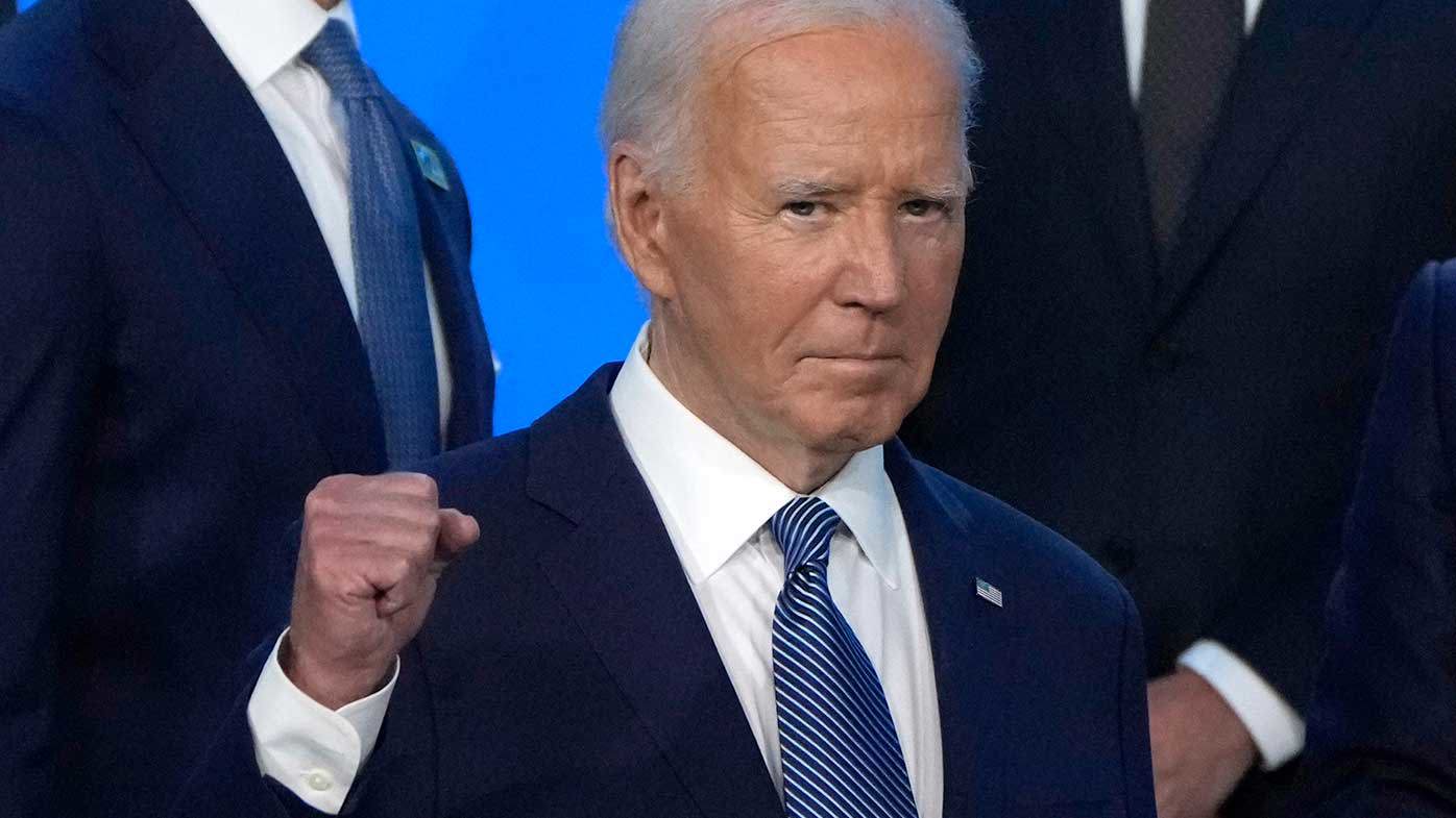 Joe Biden has resolutely stated he will stay in the presidential race.