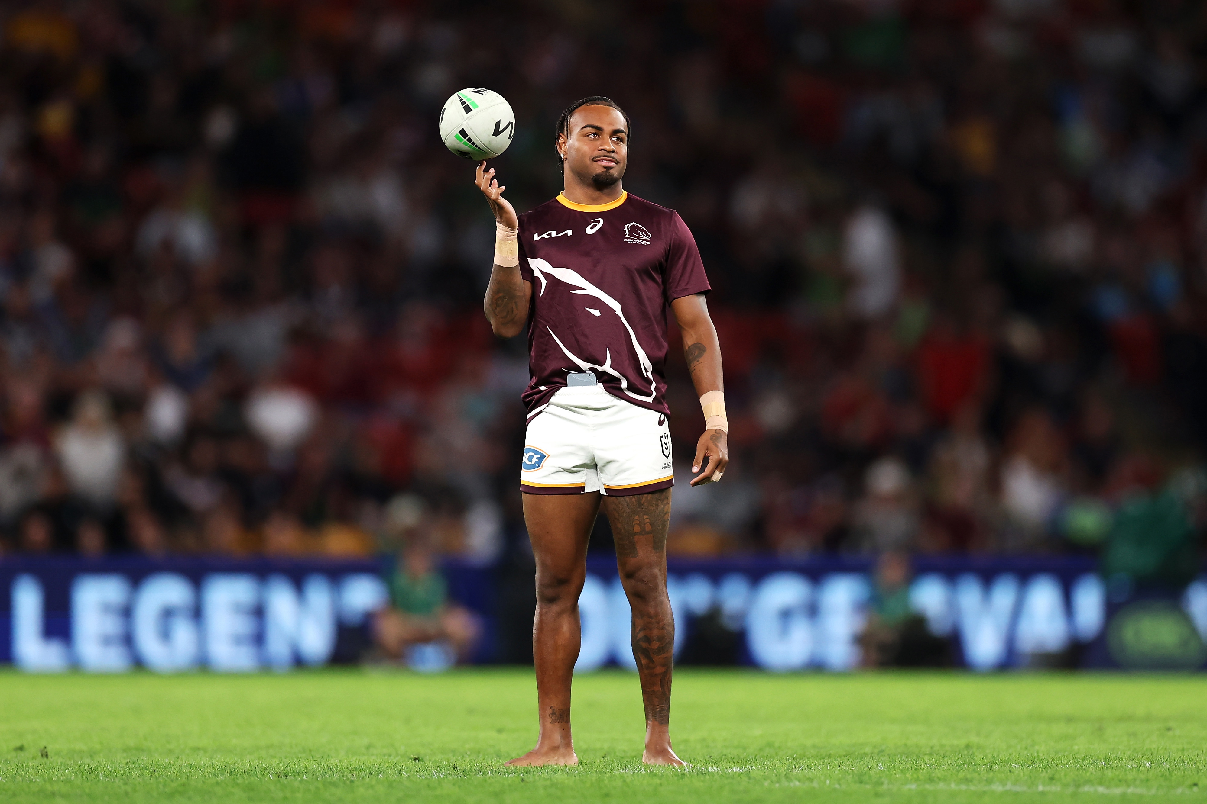 Ezra Mam of the Broncos.