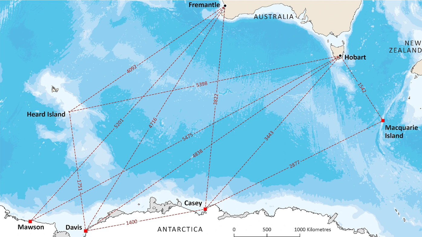 Antarctic Stations.