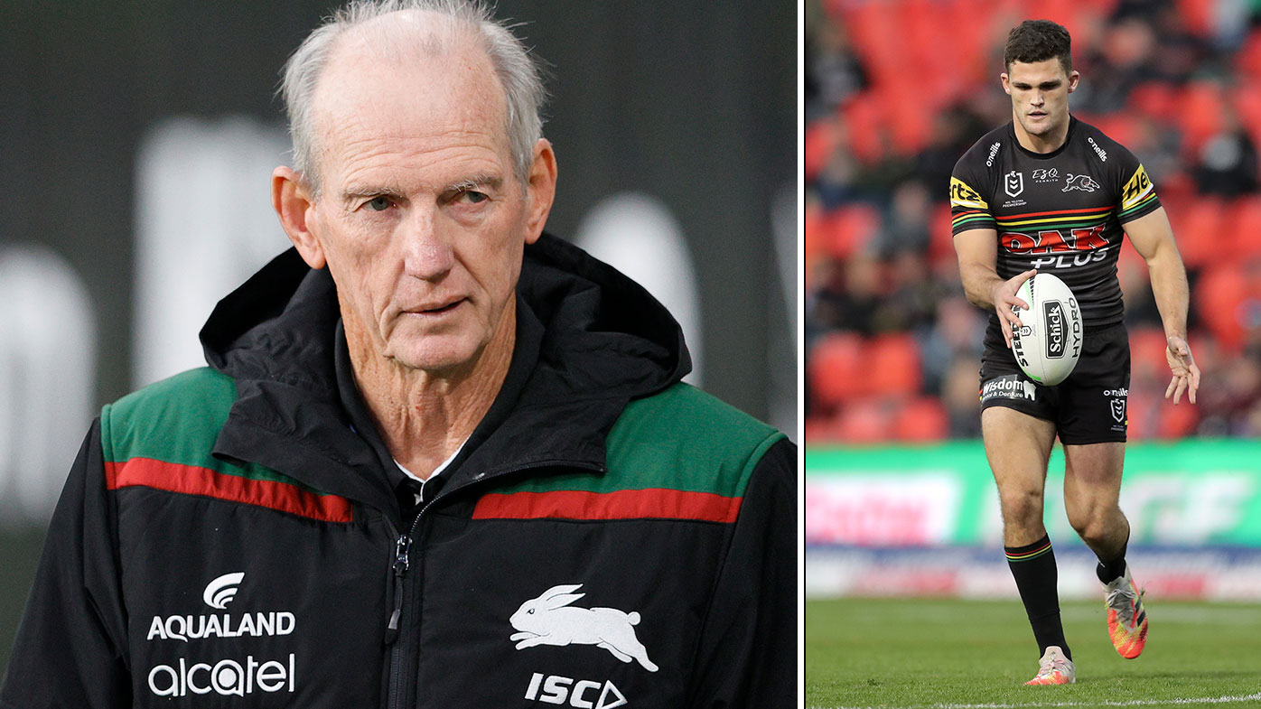 Wayne Bennett takes at Penrith's Nathan Cleary ploy