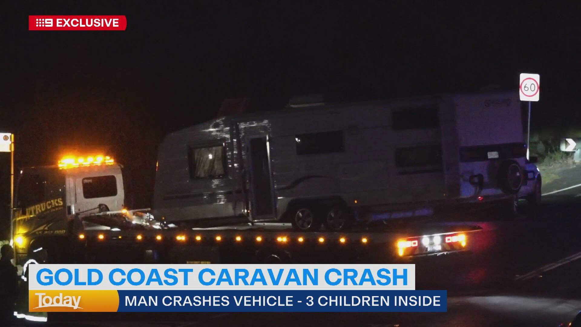 Gold coast caravan hijacking queensland australia