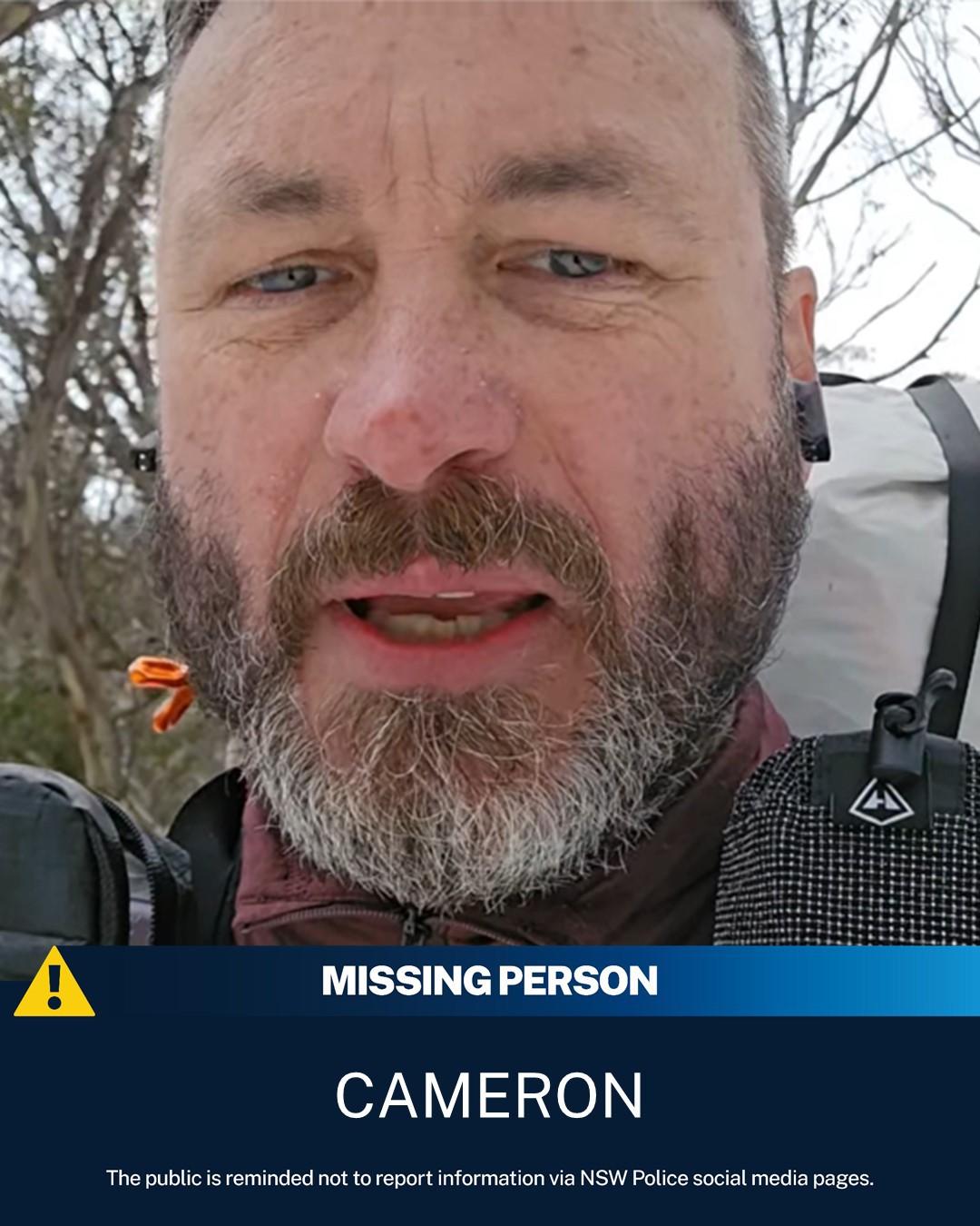 Missing hiker Cameron Little