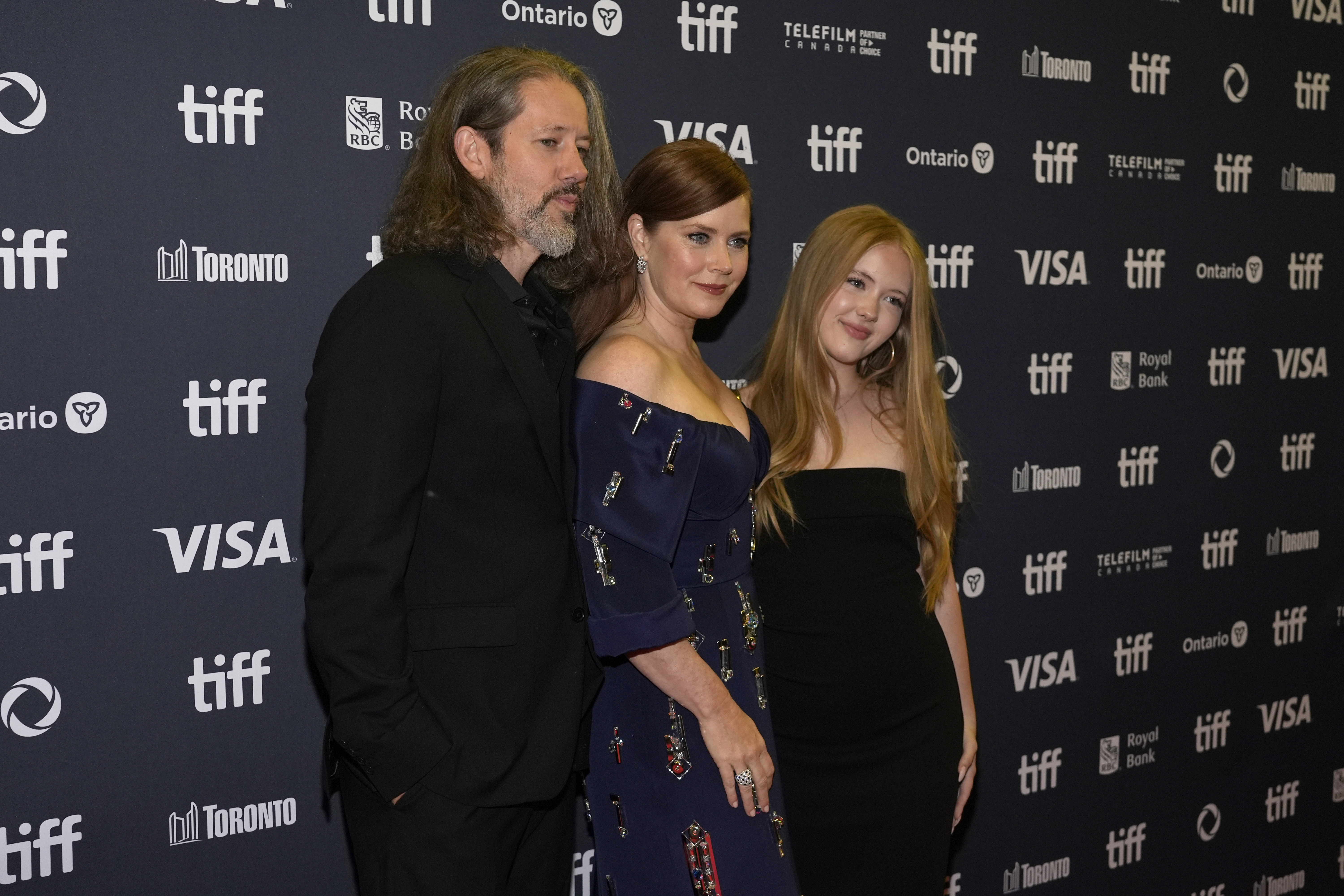 Darren Le Gallo, Amy Adams and Aviana Le Gallo