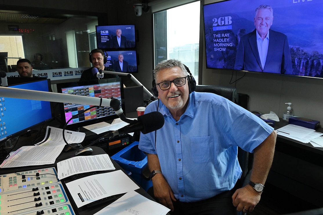 ray hadley retirement from radio 2gb