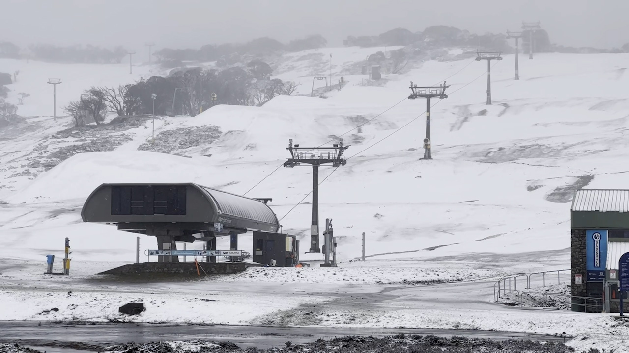 Perisher has seen November snowfall amid an 'unseasonable' cold snap. 