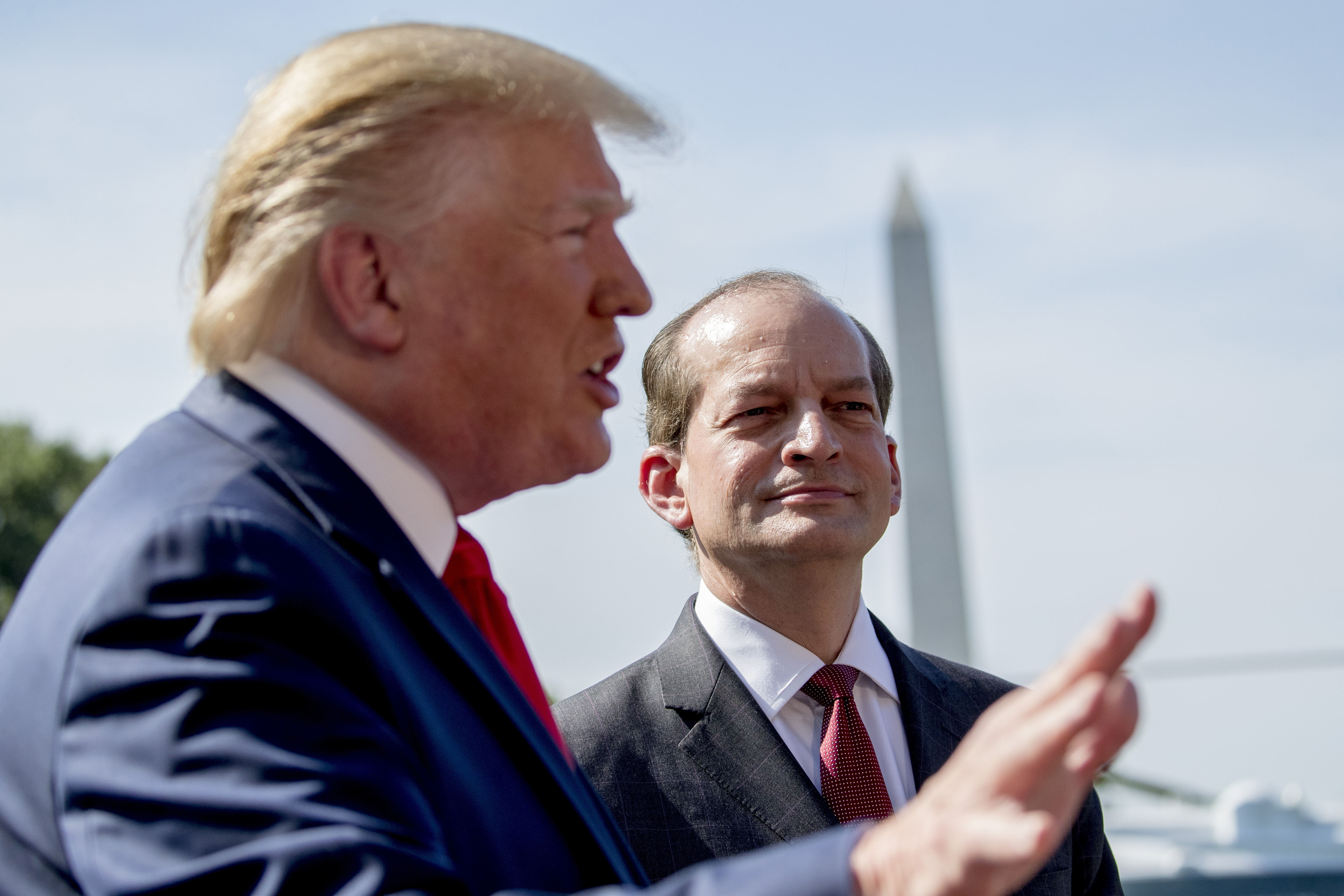 Donald Trump appointed Alex Acosta, the prosecutor who gave Jeffrey Epstein a sweetheart deal, to the cabinet.
