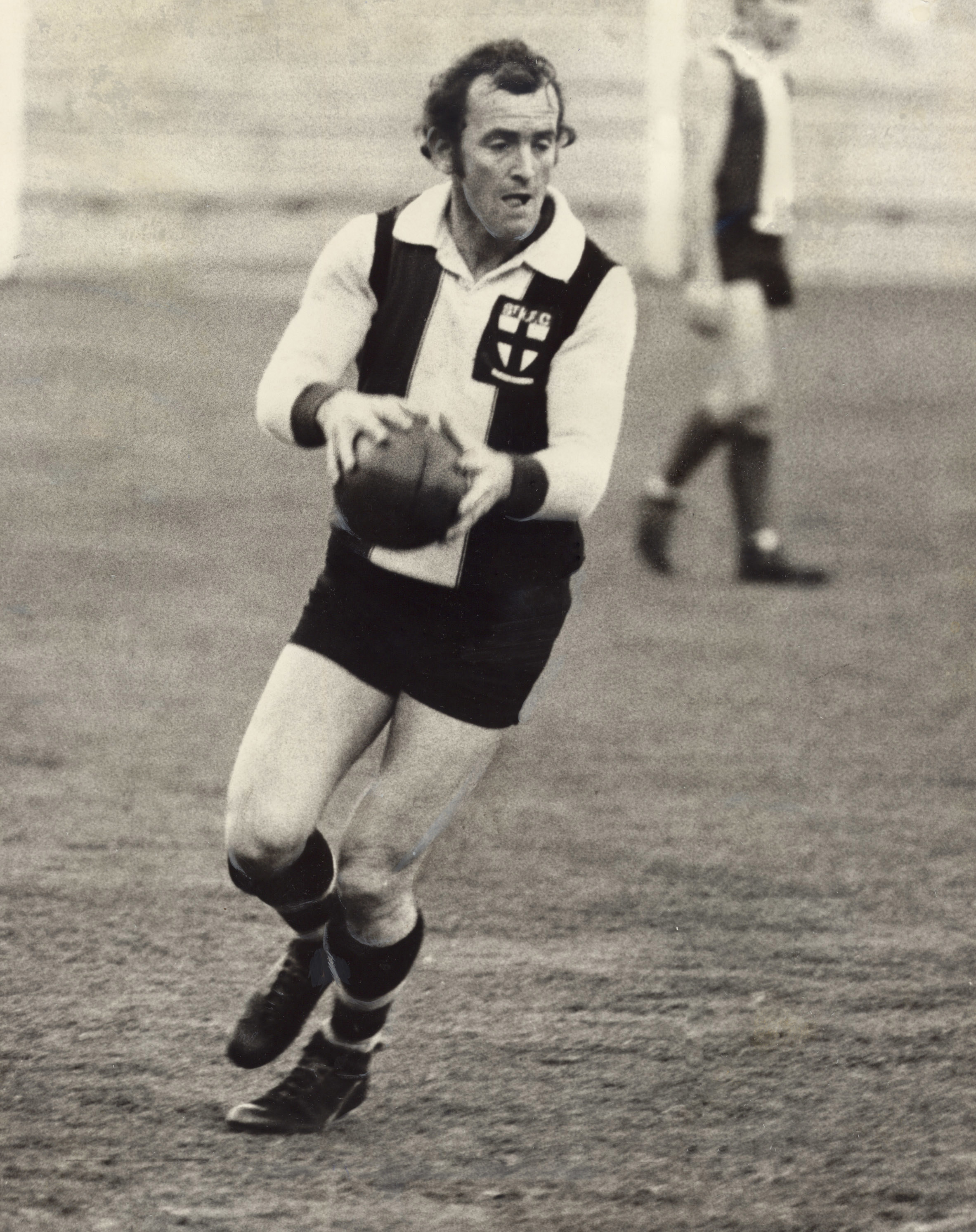 St Kilda Footballer Ian Stewart 1970