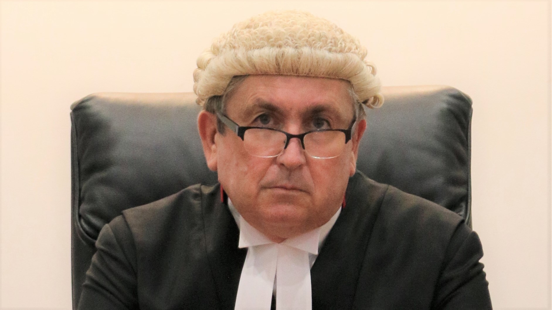 Judge John Burns has been presiding over the Zachary Rolfe trial.