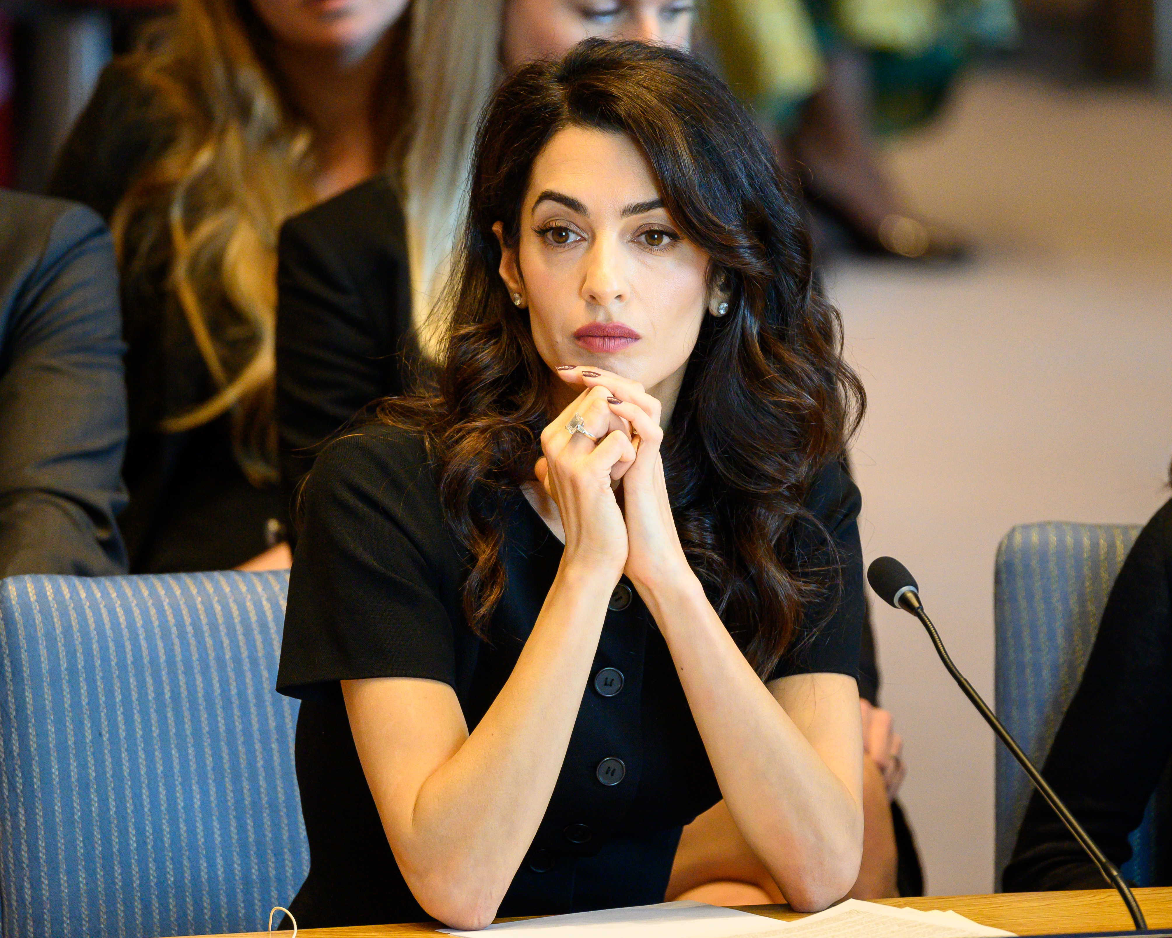 Amal Clooney quits UK role over Brexit plan.