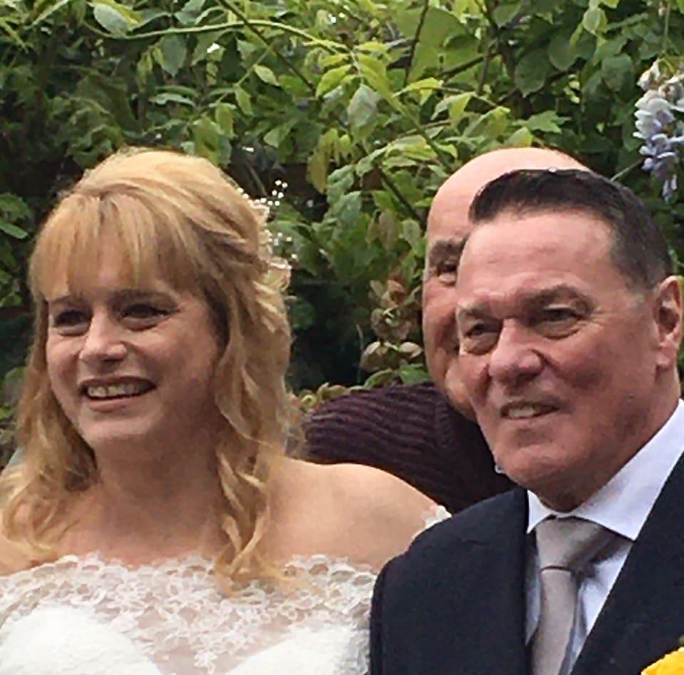 Georgina Cooper and husband nigel