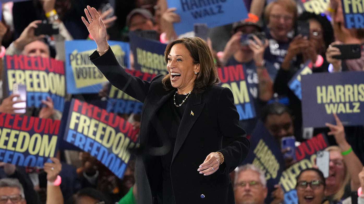 Kamala Harris está en una elección al filo de la navaja con Donald Trump.