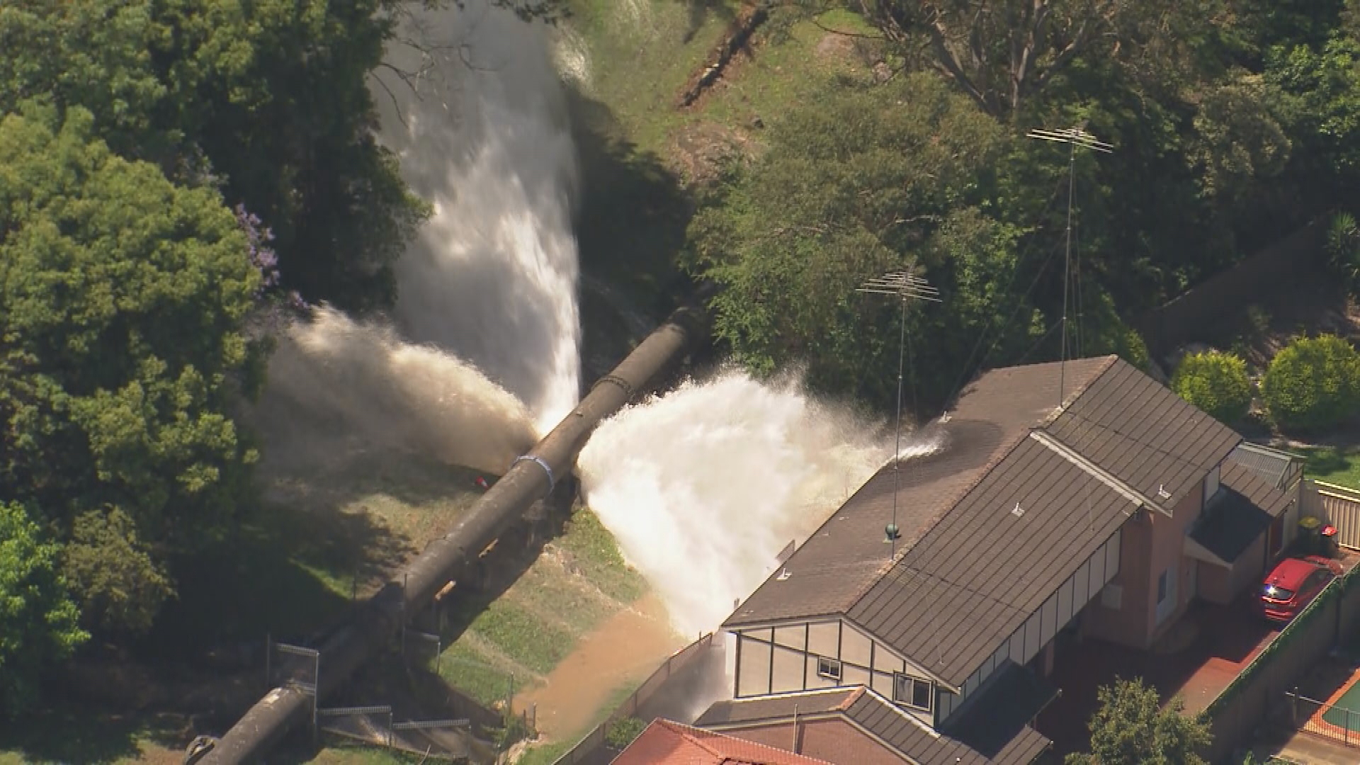 Pipeline explosion 