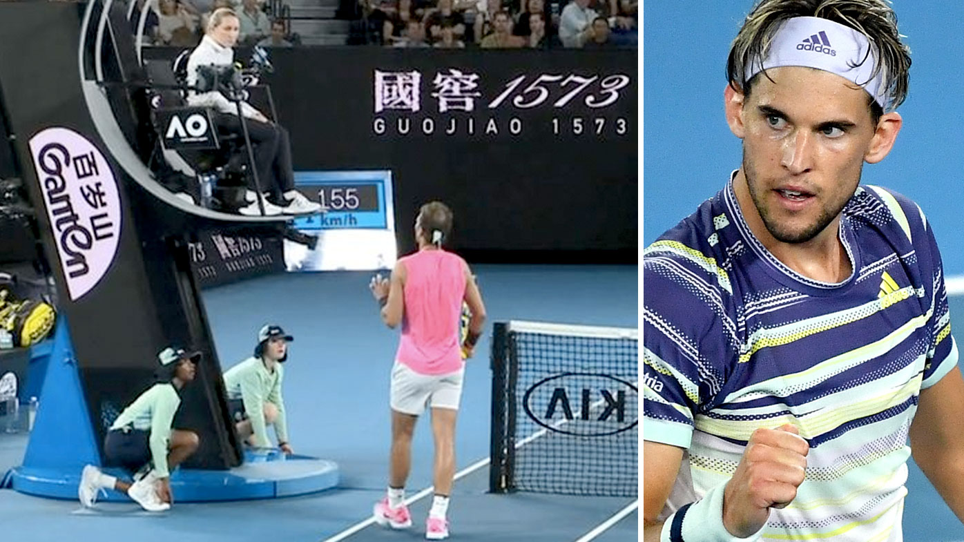 Australian Open Rafael Nadal 'rattled' by ongoing battle with chair