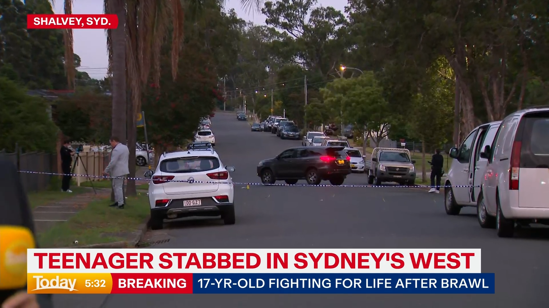 Police seeking pair over stabbing that left teenager fighting for life