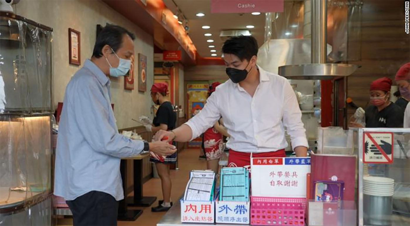 Oscar Chen, who owns the Liang Xi Hao restaurant in central Taipei.