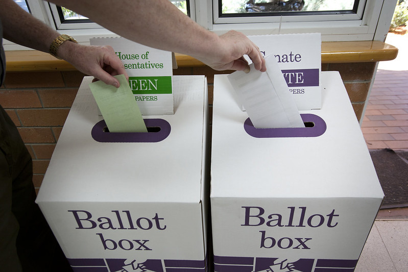 Polling Day Imagery, Australian Electoral Commission, voting in Australia