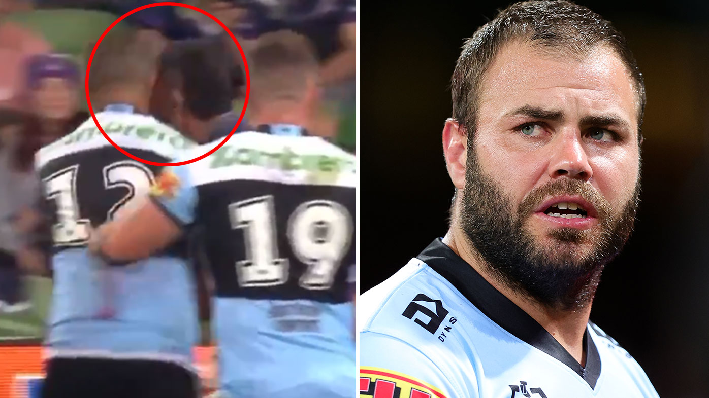 Wade Graham's nasty head clash