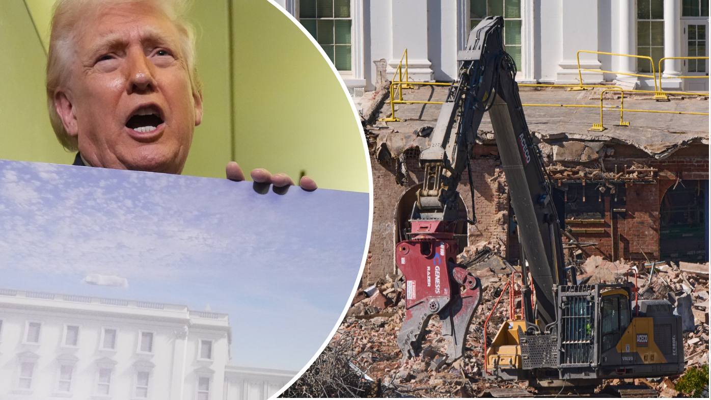 'Construction has to stop!': Judge orders a halt to Trump's ballroom