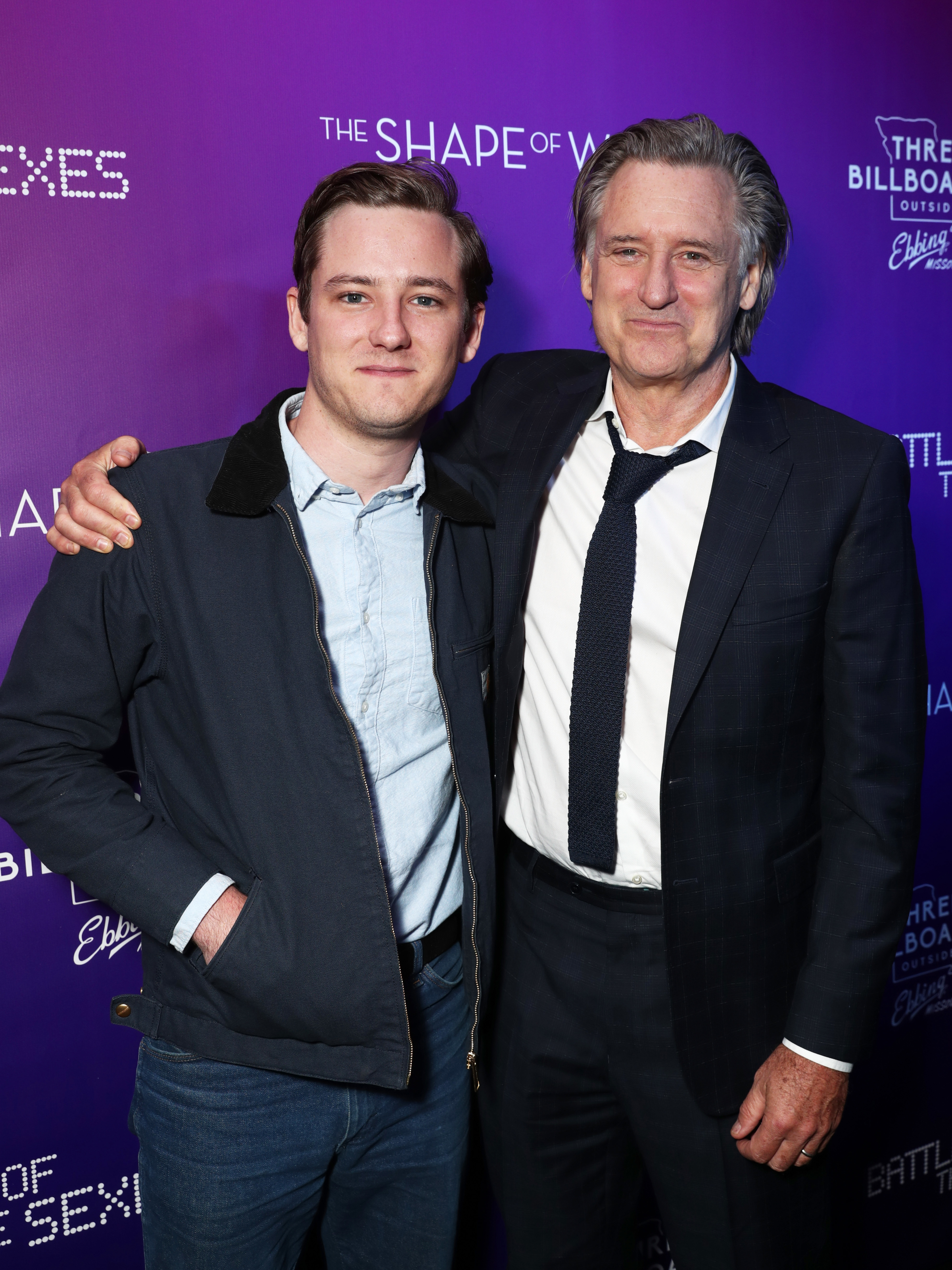 Lewis Pullman and father Bill Pullman at Fox Searchlight's Toronto Film Festival Party on September 10, 2017 in Toronto, Canada.
