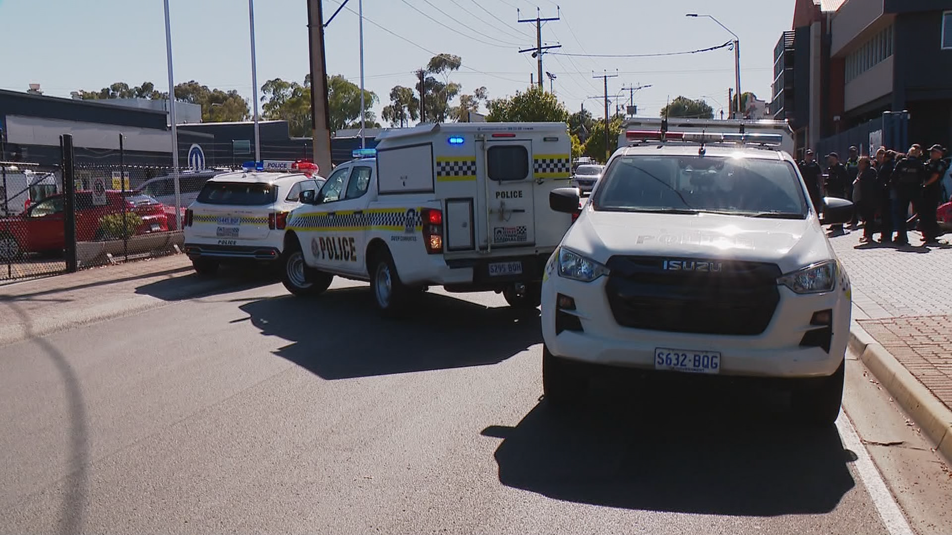 Seventeen people were arrested after a brawl on an Adelaide bus.