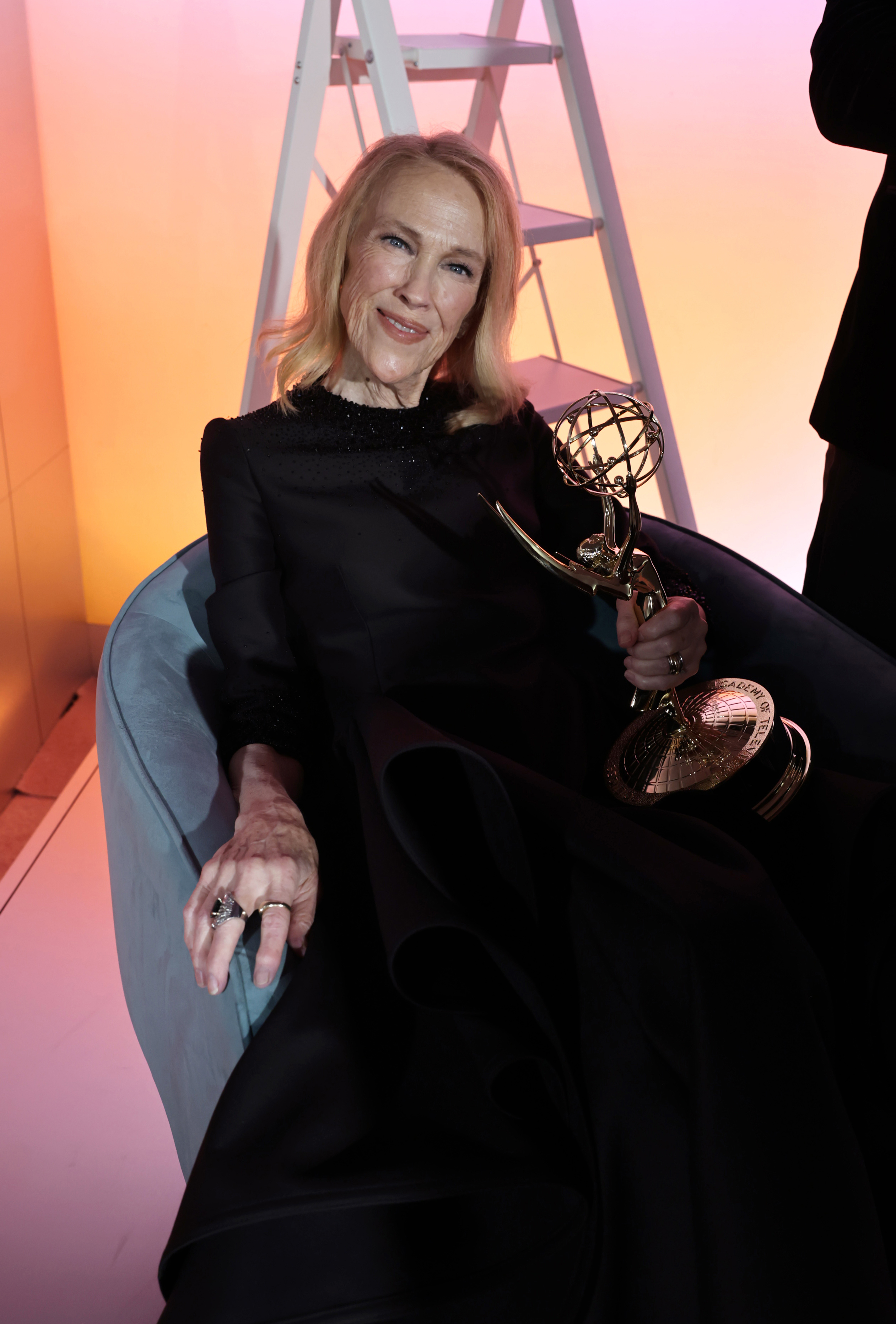 Catherine O'Hara attends the 2025 Apple TV+ Emmy Awards Celebration at Ysabel on September 14, 2025 in West Hollywood, California