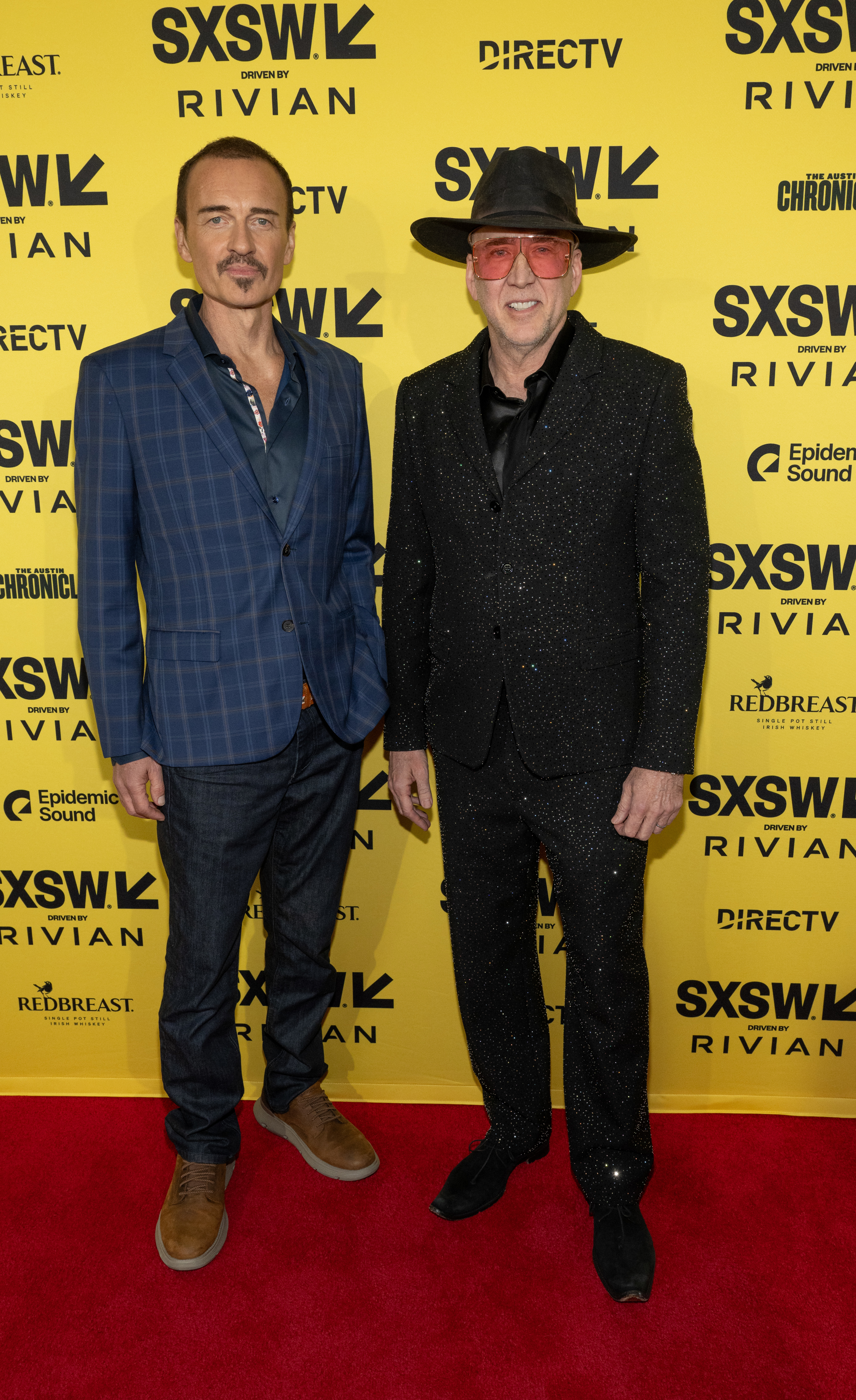Julian McMahon and Nicolas Cage