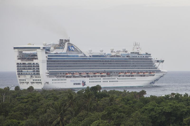 The Caribbean Princess, carrying more than 4000 people was denied entry to Trinidad and Tobago because of the "significant outbreak" of gastro.