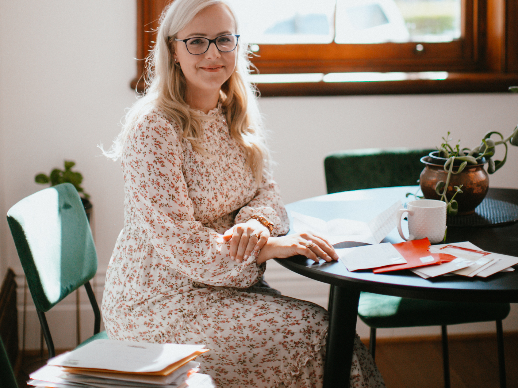 Former lawyer, Mea Campbell﻿﻿ started ConnectedAu after her late grandfather, Colin was in aged care.