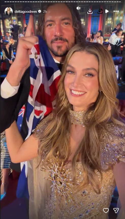Delta Goodrem reacts to Eurovision loss
