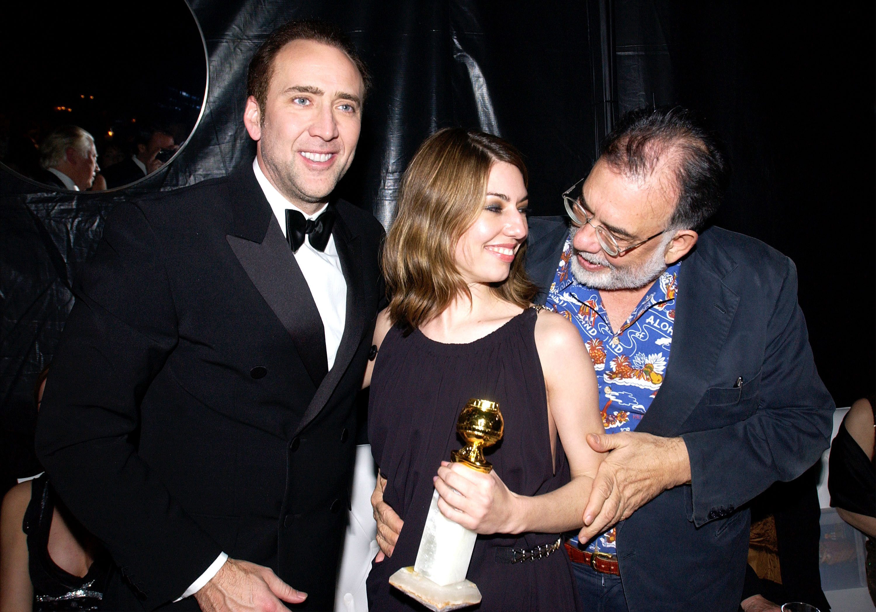 Nicolas Cage, Sofia Coppola and Francis Ford Coppola
