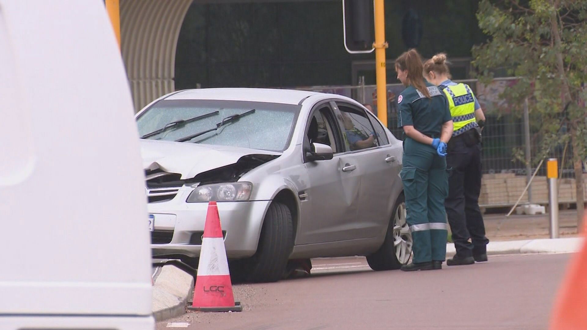 Pedestrian dies, driver arrested after alleged Perth rampage