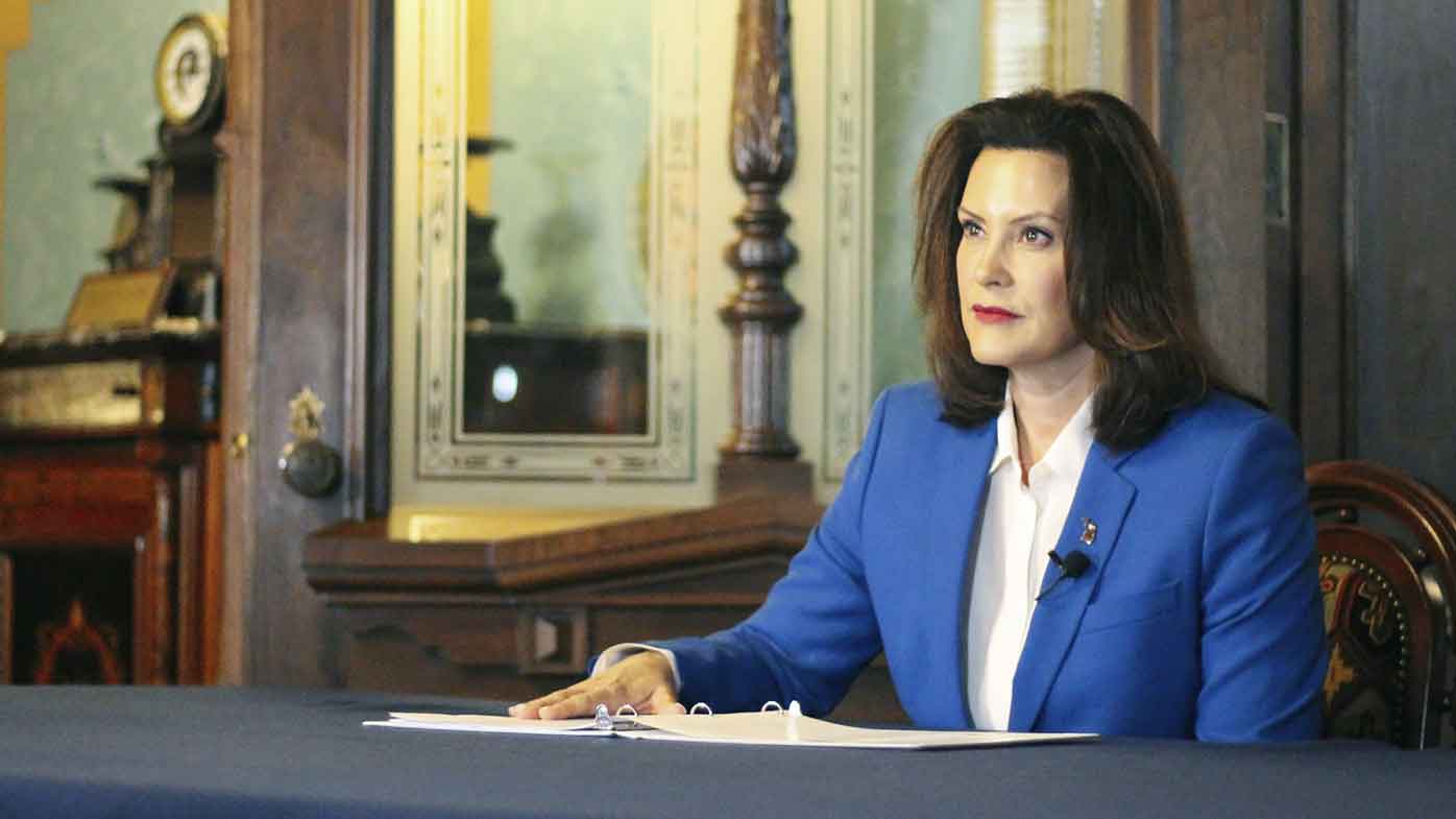 Gretchen Whitmer es la gobernadora de Michigan.