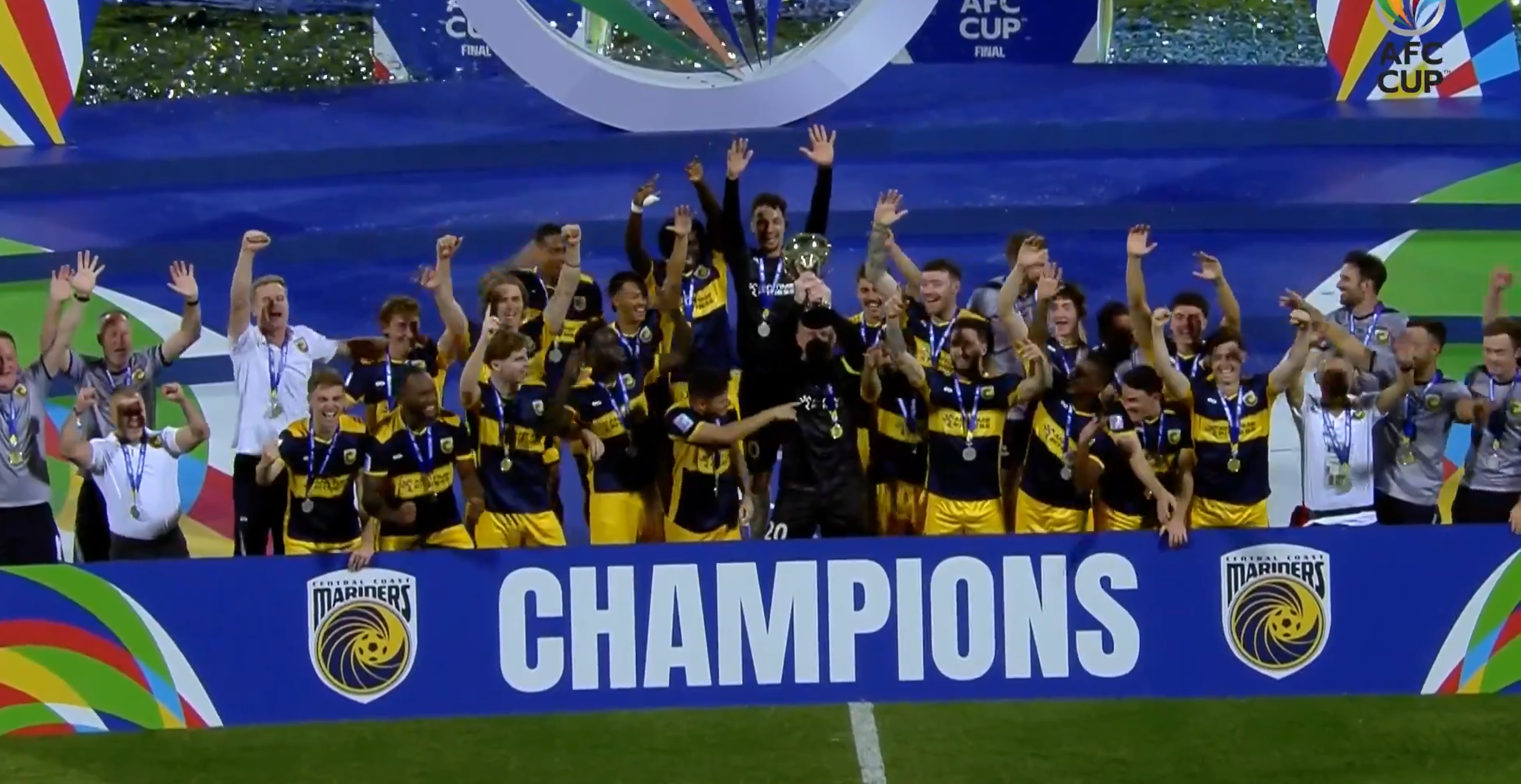 Central Coast Mariners win AFC Cup.