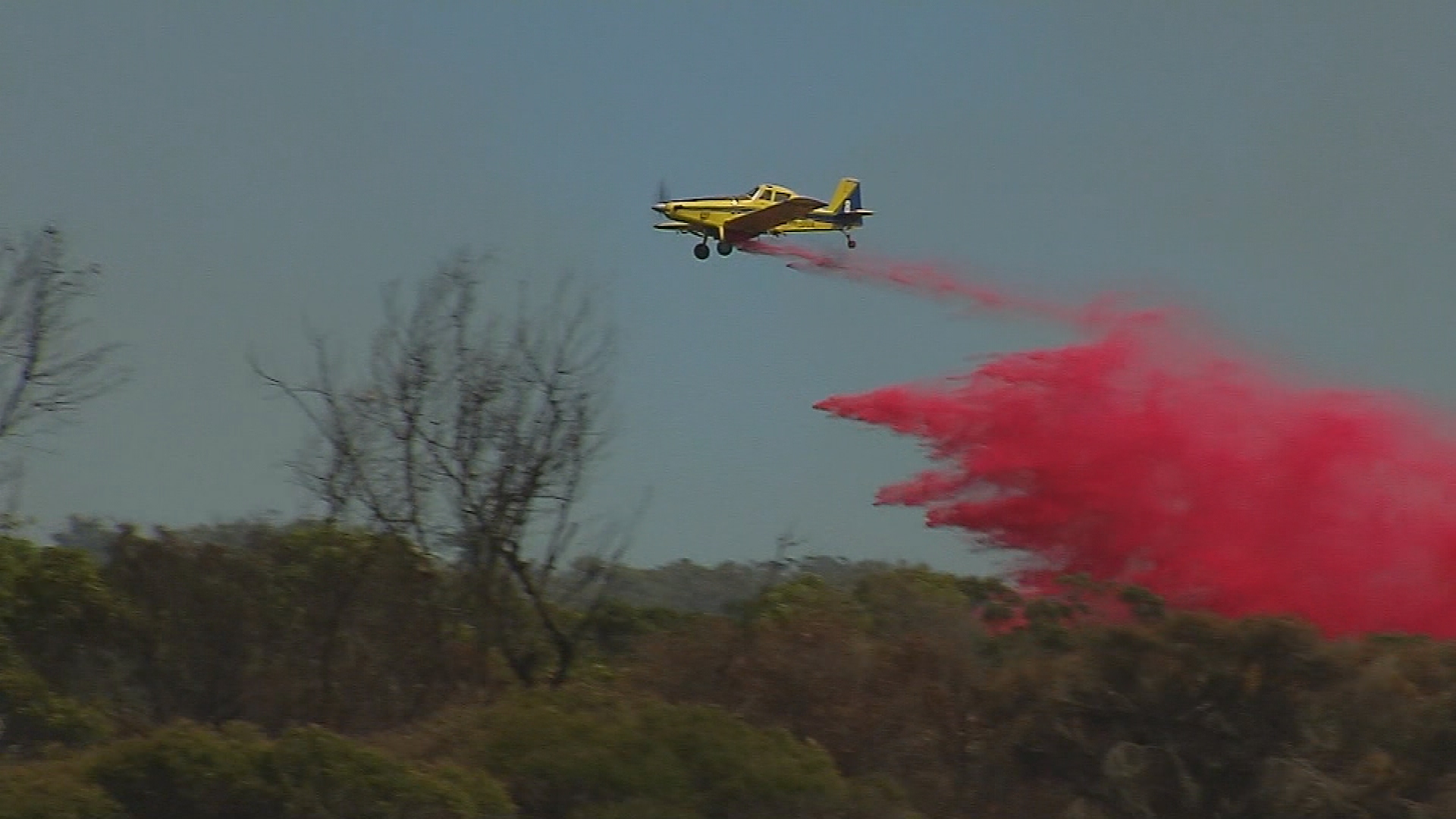 An emergency warning still remains in place for parts of the state's south-west.