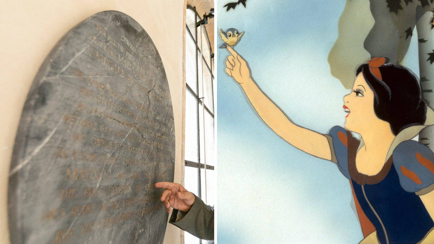 Snow White: Gravestone of German noblewoman who may have inspired fairy ...