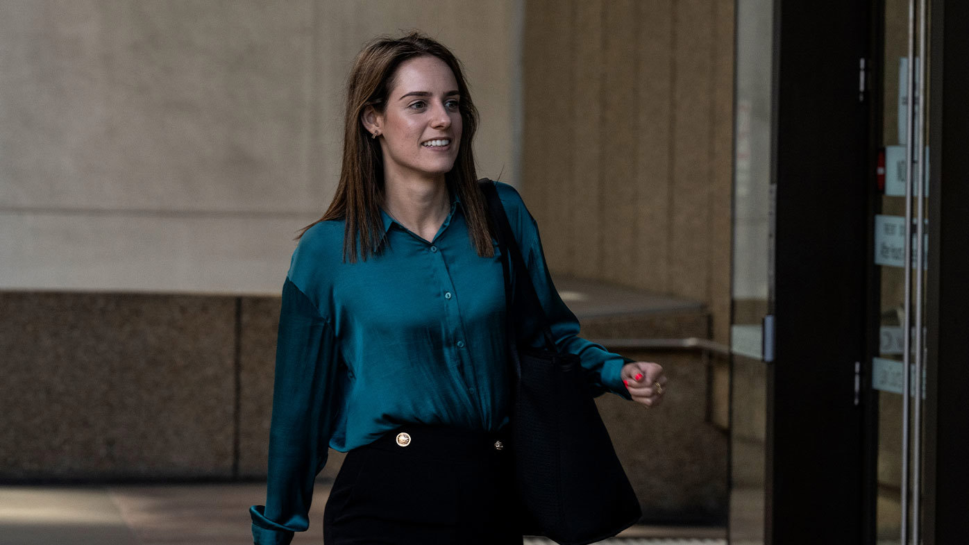 Nicole Hamer arriving at the Federal Court in Sydney NSW. December 6, 2023.