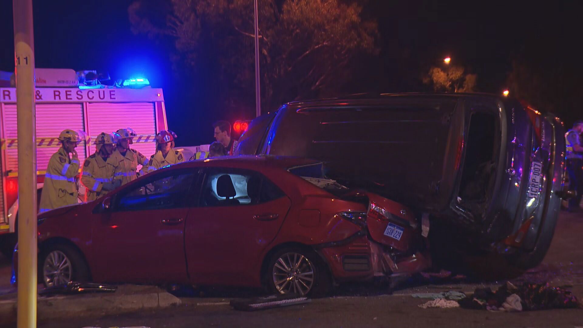 Children among seven injured in horror fourcar crash in Perth Flipboard