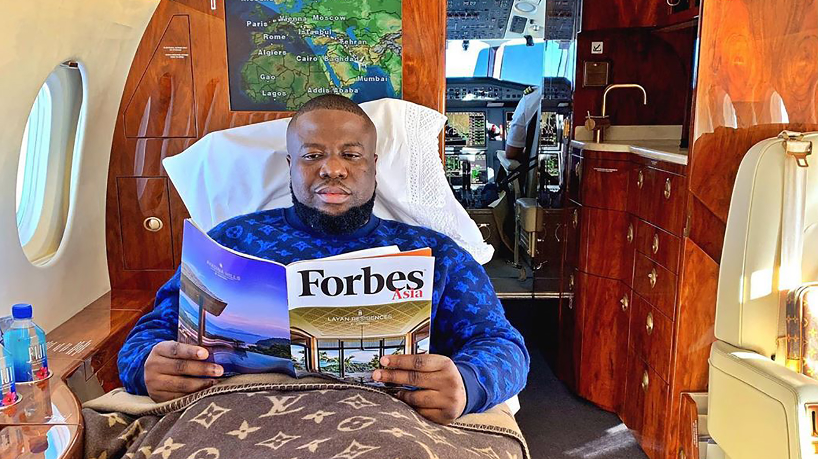 Ramon Abbas, seen here in an image from his now-deleted Instagram account, financed his extravagant lifestyle through online hacking schemes that netted him millions.