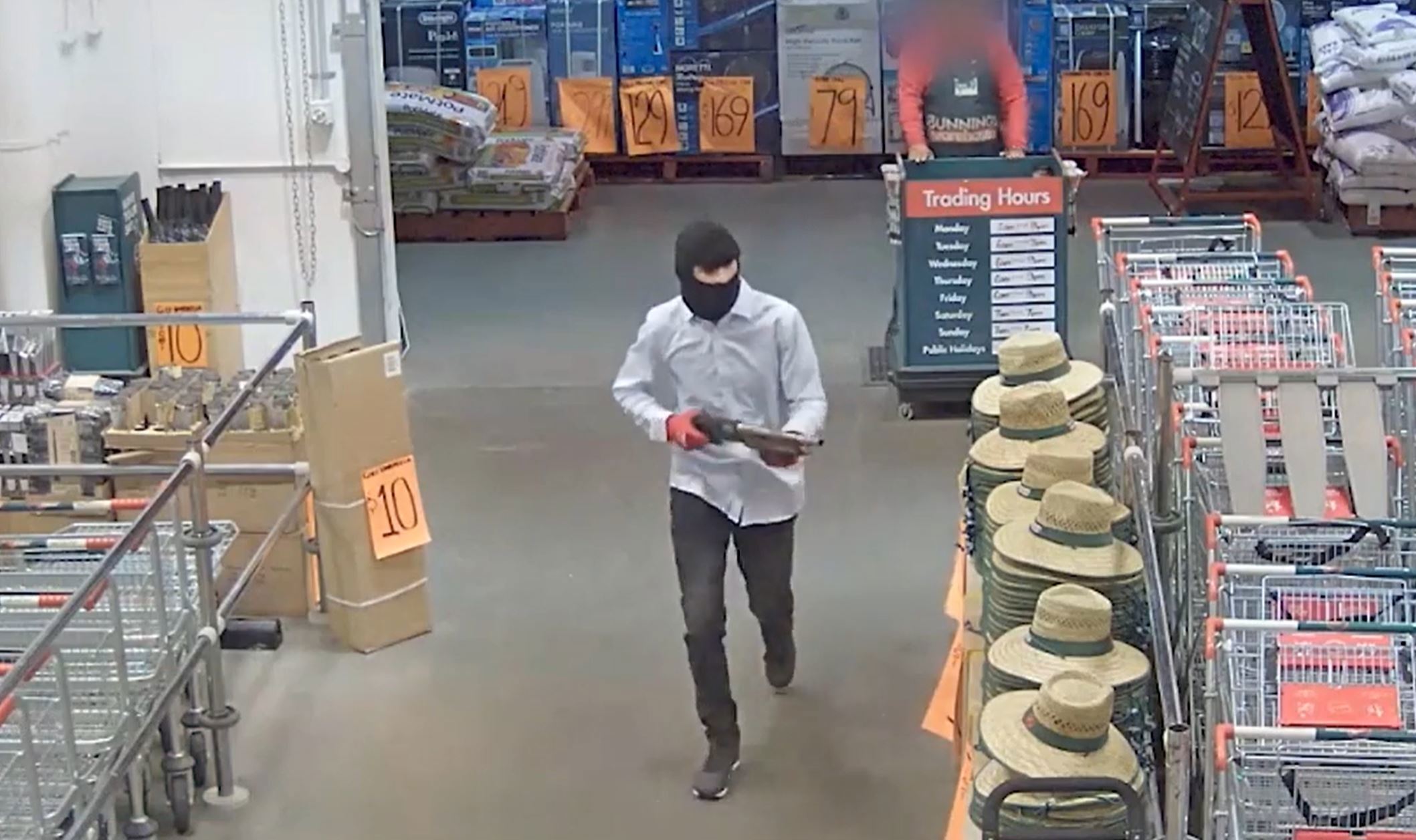 Bunnings CCTV released November 19 2024