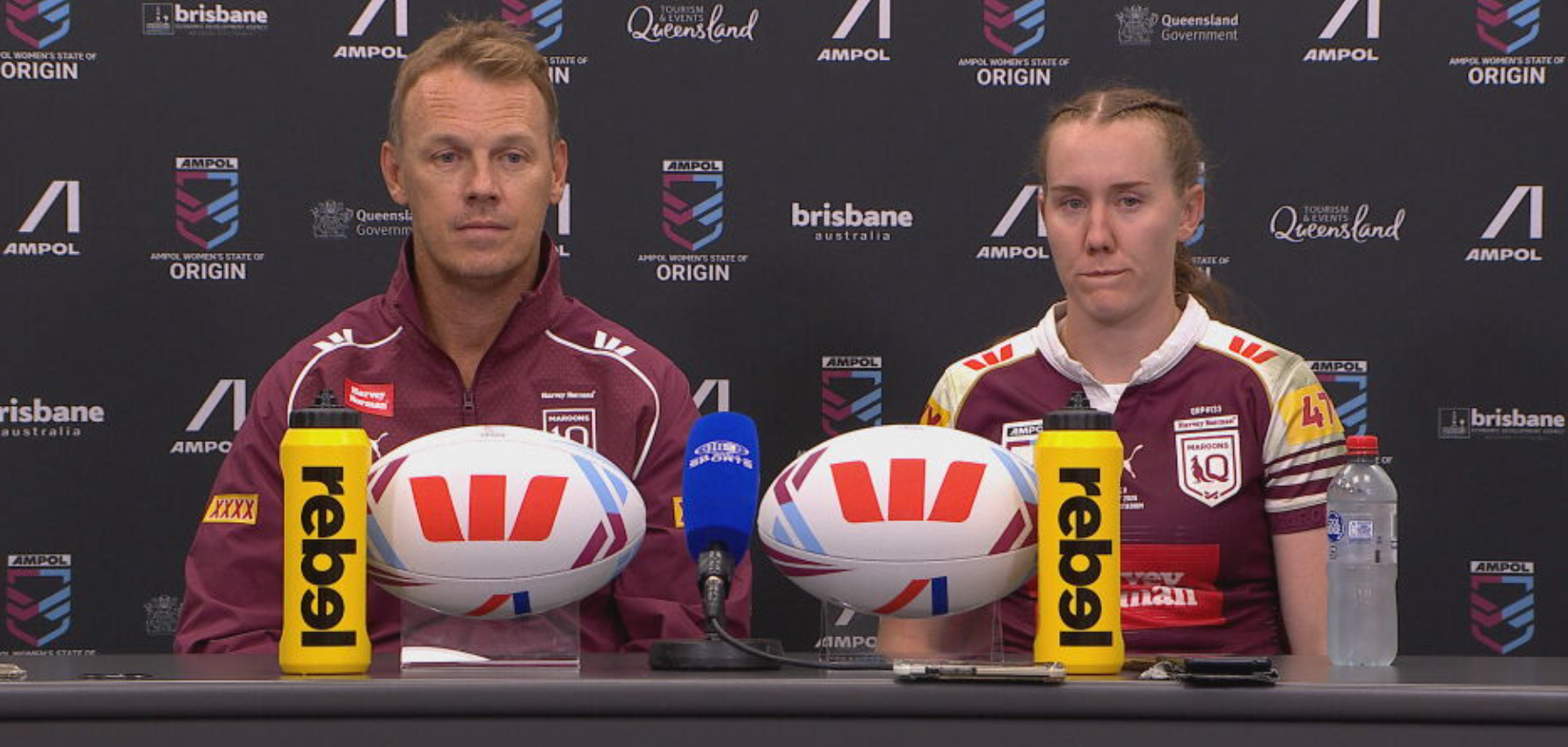 Maroons post-game press conference. 