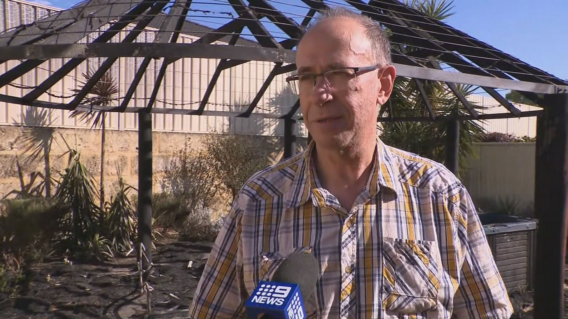 Mark Douglas from Tapping in Western Australia. Communities in Perth's north are being affected by bushfires.