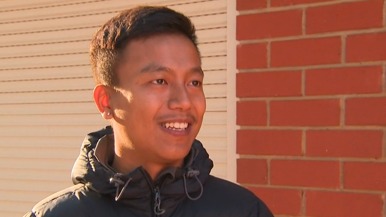 Resident Lal Ponenai said when the driver got out of the car after the crash he reached for his cans of alcohol. 