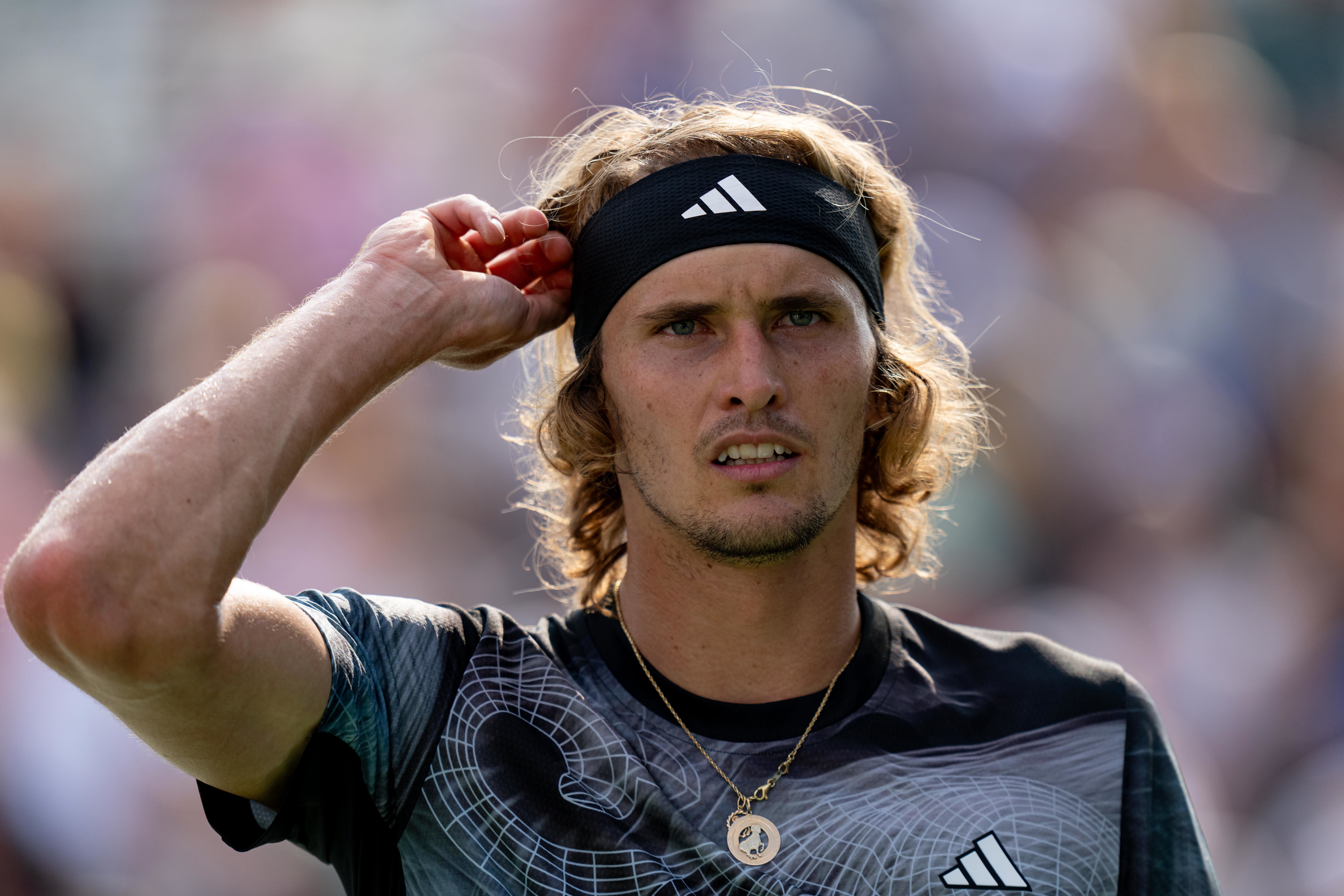 Alexander Zverev of Germany.