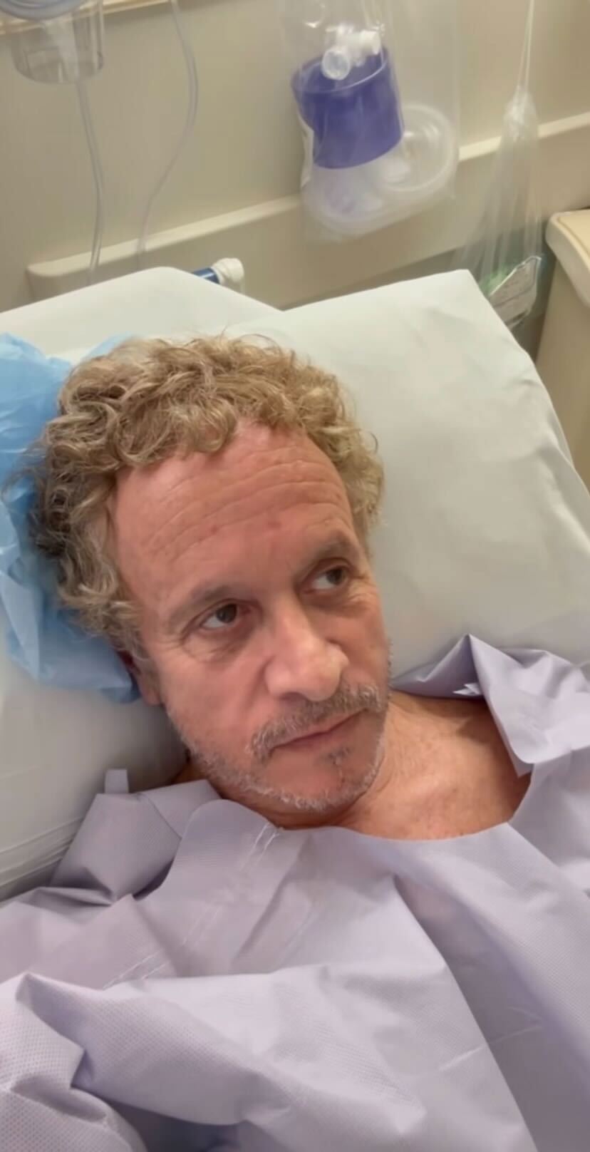 Pauly Shore pancreatic tumour