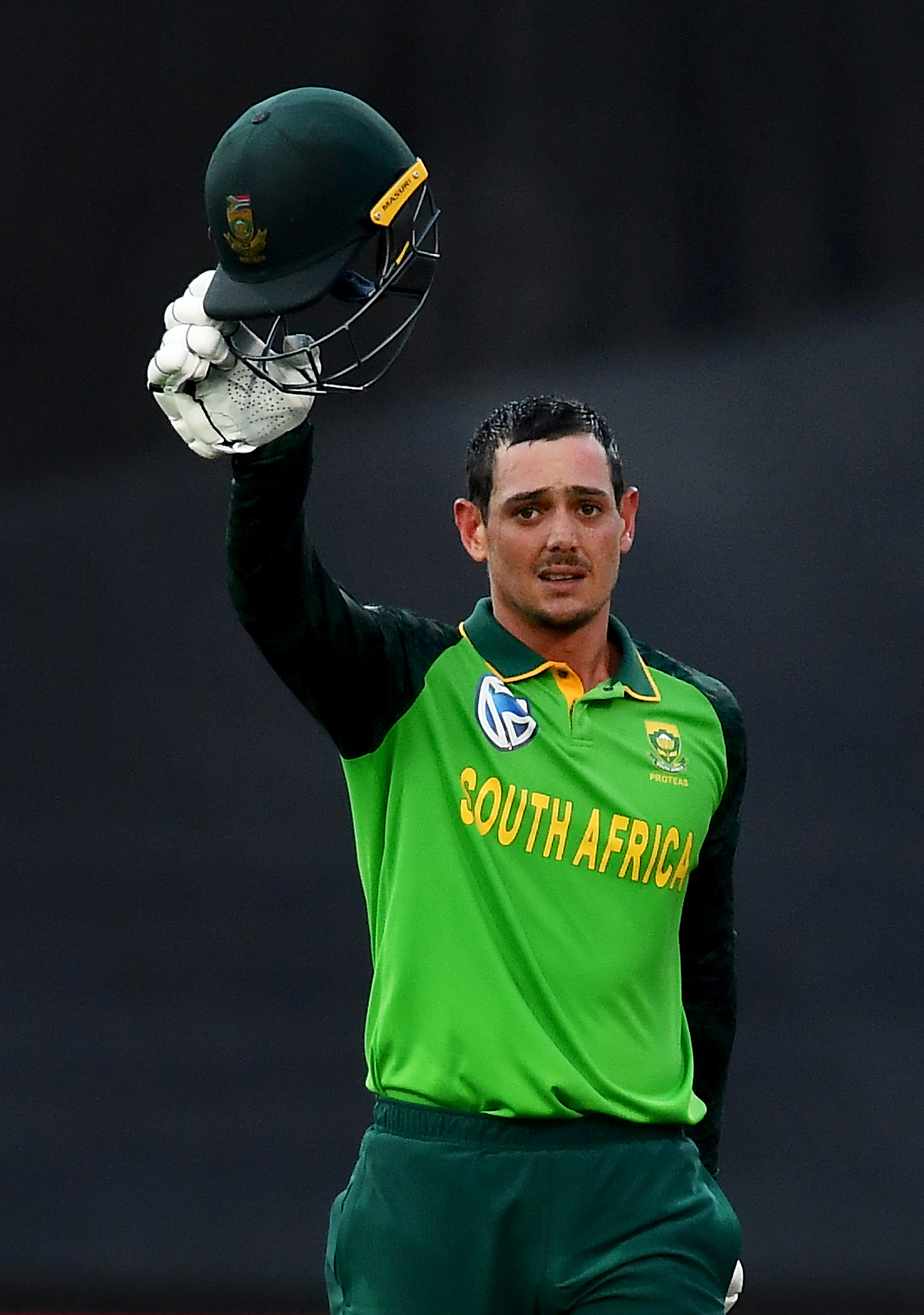 Quinton de Kock of South Africa.
