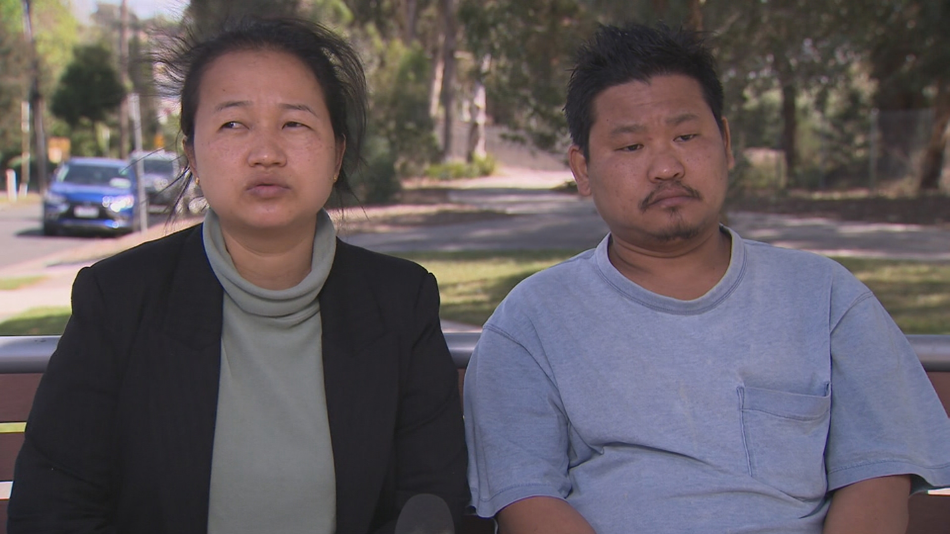 Khat Siam's family was left grieving after the little boy was hit and killed by a car in the New Hope Baptist Church car park at Blackburn North.