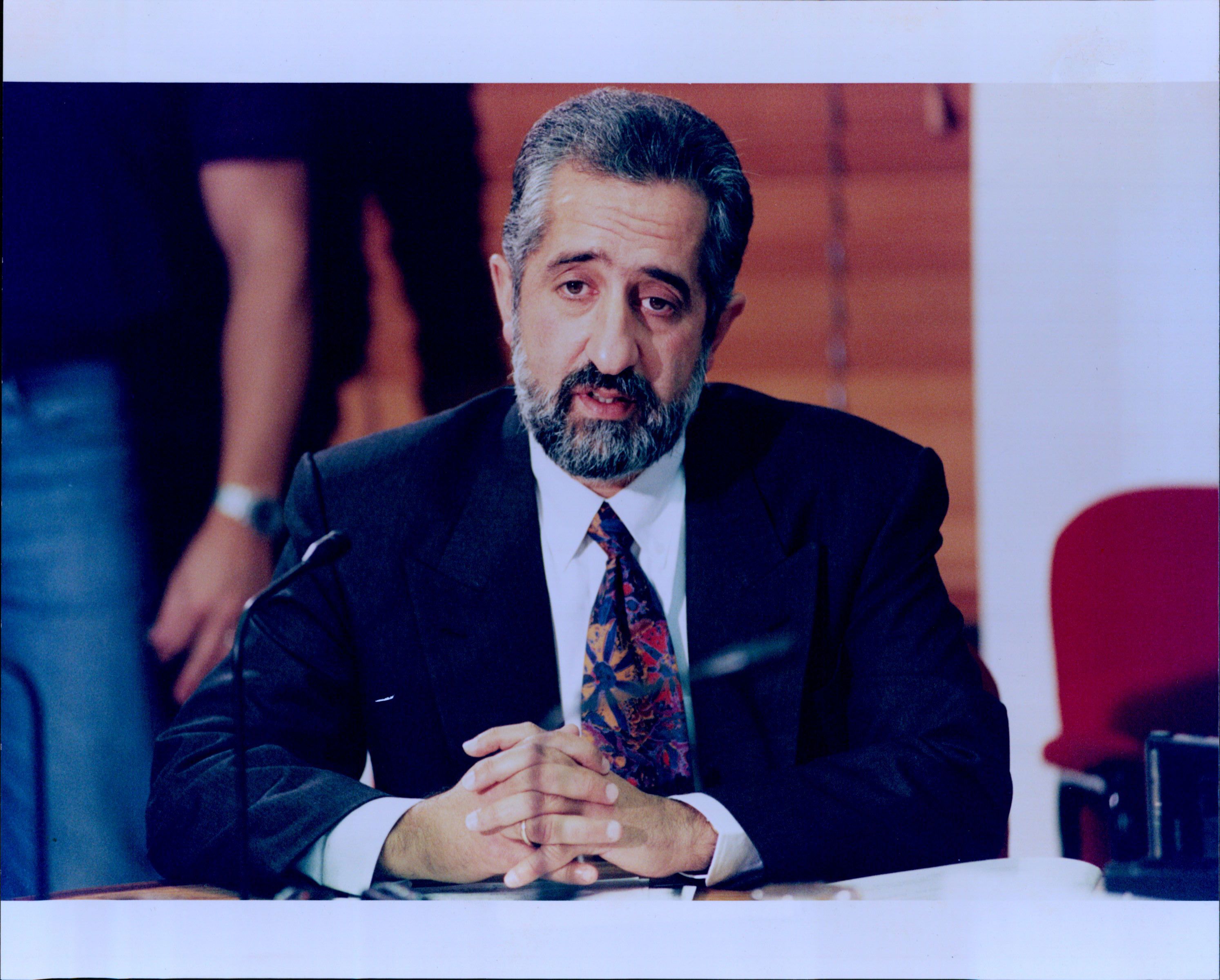 Nick Bolkus as Senator in 1996.