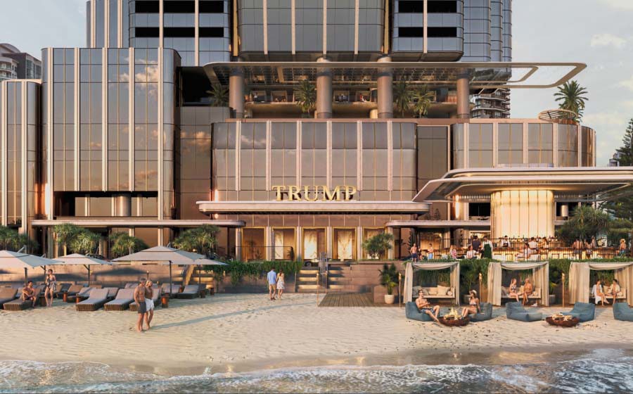 Plans for a Trump hotel on the Gold Coast have been confirmed.