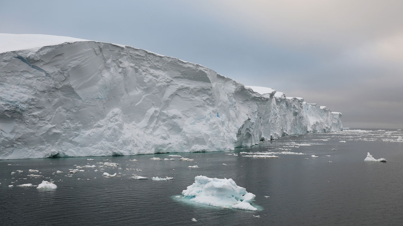 The Thwaites Glacier in Antarctica