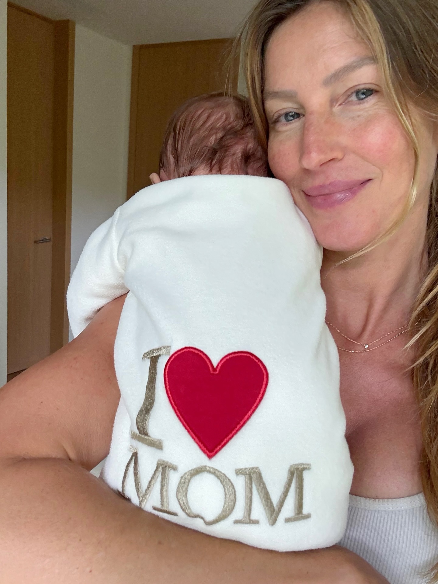 Gisele Bündchen and her baby boy